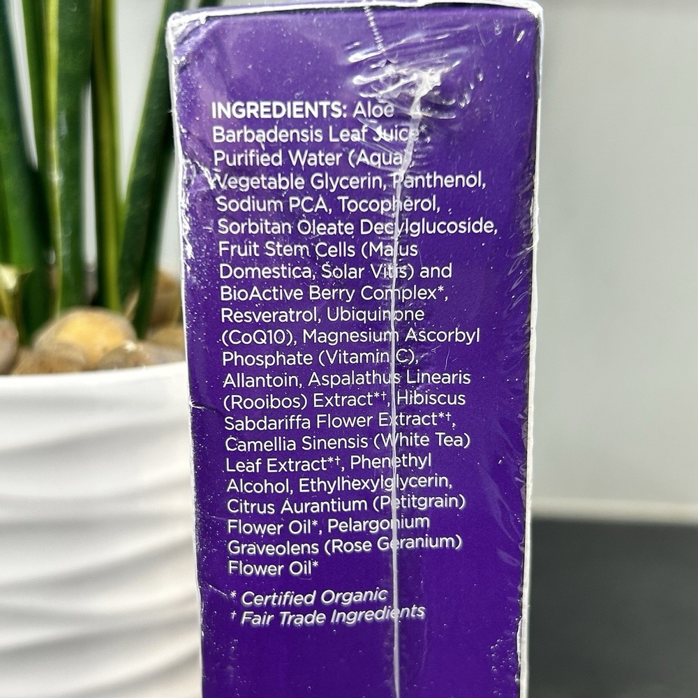 Andalou Naturals Blossom + Leaf Anti Aging‎ Toning Refresher 6 oz SEALED - Picture 7 of 10